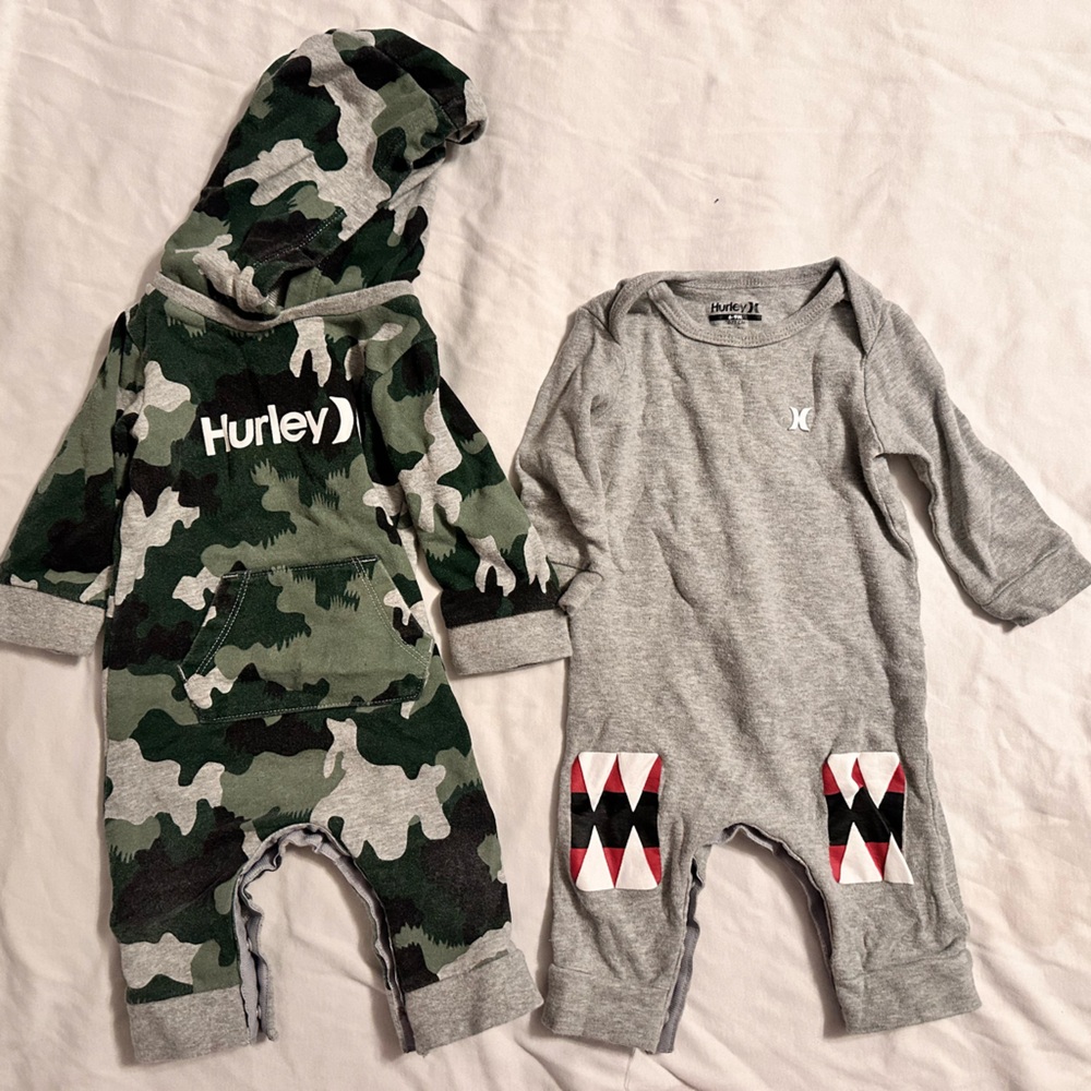 Hurley Romper Set Size 6-9months